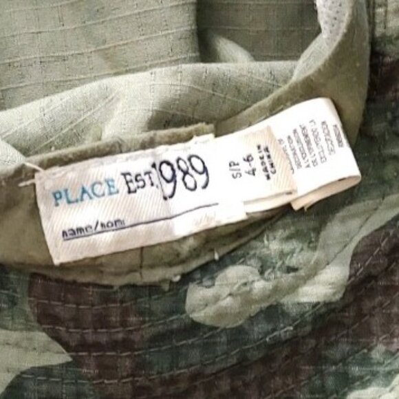 Jungle Camo hat, youth - Picture 4 of 4